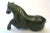 Late 20th Century Nephrite Canadian Dark Green Jade Horse Figurine For Sale In Dallas - Image 6 of 7