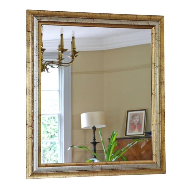 Vintage Overmantle Wall Mirror, 1950s For Sale - Image 9 of 9