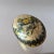 Metal 1940s Brass Egg Trinket Box Trimmed With Ormolu Painted Egg Inside For Sale - Image 7 of 11