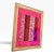 Hollywood Regency Contemporary Framed Schumacher Guépard Stripe Velvet Textile Art For Sale - Image 3 of 6