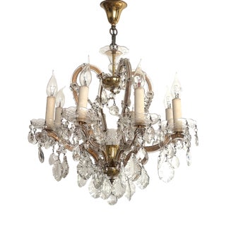 Vintage Italian Maria Theresa Chandelier, 1940s For Sale
