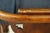 Antique 19th C. Mahogany Regency Empire Klismos Library Desk Gondola Arm Chair For Sale - Image 12 of 18