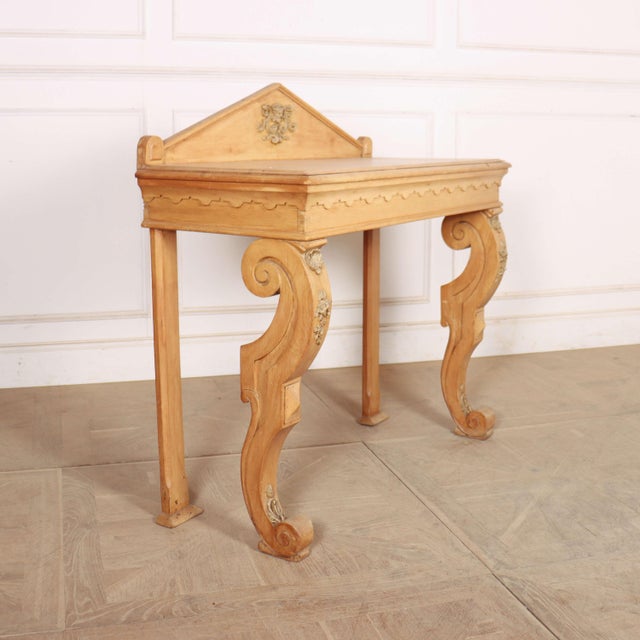 Scottish Pine Console Table For Sale - Image 6 of 12