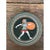 Vintage Painted Metal Plate With Greek Warrior For Sale - Image 9 of 12