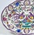Antique Hand-Painted Polychrome Faience Wall Plate With Birds and Floral Motifs For Sale - Image 4 of 11