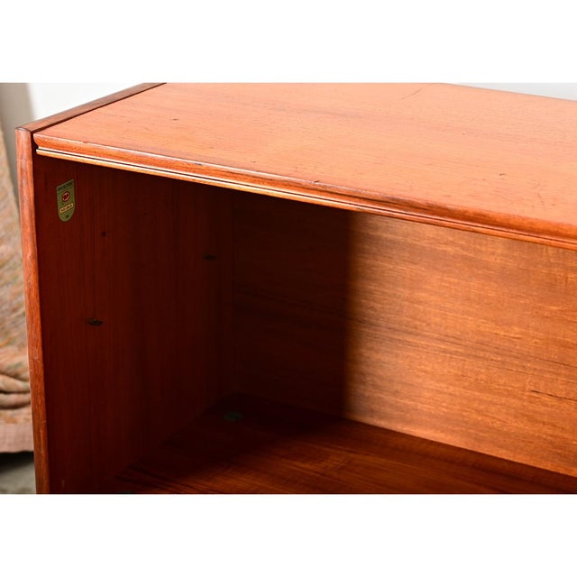 French Vintage Mid-Century Modern Walnut Sideboard For Sale - Image 16 of 16