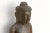 Patinated Waxed Gray Carved Stone Buddha For Sale - Image 4 of 8