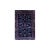 Navy Blue Handwoven Persian Sarouk Style Area Rug 1’3″ X 1’10” For Sale - Image 8 of 8