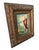 French 1960s Small Impasto Sailboat Oil Painting in Antiqued Giltwood Frame, Signed Michel For Sale - Image 3 of 12