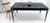 Late 20th Century Rectangle Steel Angle Frame Art Tile Top Dining Table MINT For Sale - Image 10 of 14
