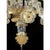 Early 21st Century Italian Ca Rezzonico with Gold Flowers and Leaves Murano Glass by Simoeng For Sale - Image 5 of 9