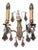 19th Century Bronze and Crystal Sconces, Set of 2 For Sale