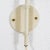 1960s Mid Century Modern Wall Sconce Lamp Le Klint White Metal Pleated Shade Denmark For Sale In Sacramento - Image 6 of 12