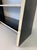 Italian Art Deco Style Parchment and Black Lacquer Bookcase, 1980s For Sale - Image 9 of 10