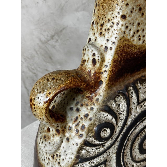 Green Mid-Century Ceramic Vase, 1960s For Sale - Image 8 of 13