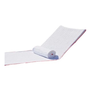 Ducap Lounge Chair Cover, White with Orange Piping For Sale