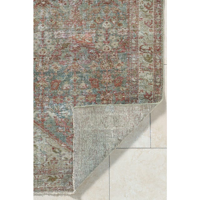 Abstract Vintage Malayer Runner Rug For Sale - Image 3 of 5