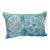 14” X 22” Lilly Pulitzer Dahlia Sky Blue Floral Linen Cotton Lumbar Pillow Cover For Sale