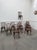 Made in the 1930s from beech wood, these authentic bistro chairs by FISCHEL have been fully cleaned and restored in our...