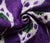 2020s Hand-Knotted Silk Velvet Ikat Lumbar Pillow - 16x24 Royal Purple & Forest Green For Sale - Image 5 of 8