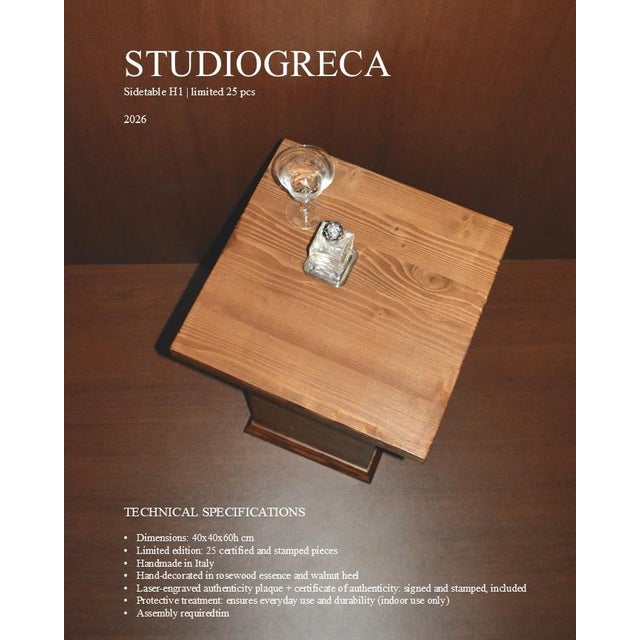 STH1 NC Table by Studio Greca For Sale - Image 9 of 11