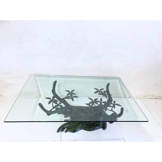 Hollywood Regency Bonsai Coffee Table by Willy Daro, 1970s For Sale - Image 11 of 15