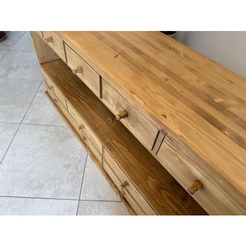 Rustic Chest of Drawers in Solid Wood For Sale - Image 4 of 13