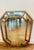 Vintage Hollywood Regency Gold Faux Bamboo Octagonal Mirror For Sale - Image 6 of 6