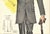 Mid-Century Modern 1967 Mid-Century French Men's Tailoring Fashion Lithograph For Sale - Image 3 of 3