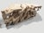 2010s Andrianna Shamaris Impressive Bleached Teak Wood Root Console Table For Sale - Image 5 of 6