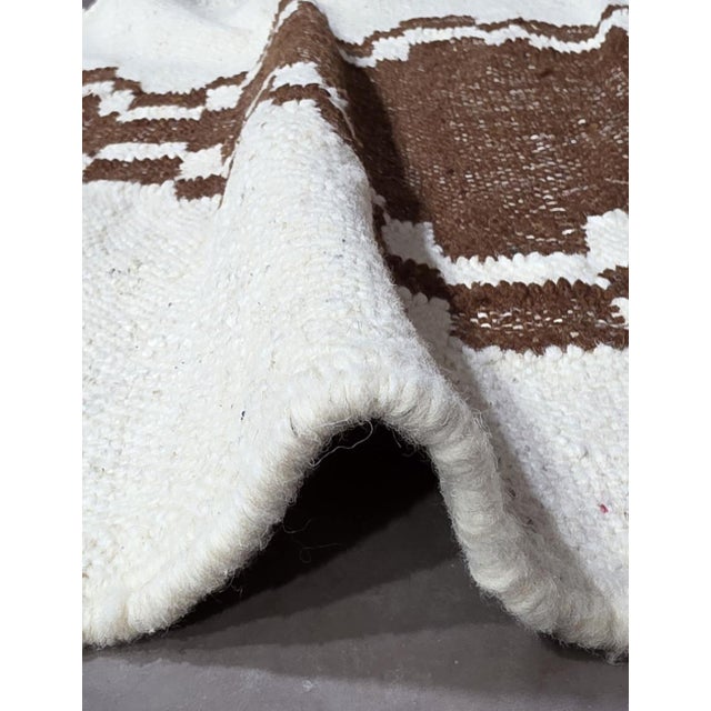 2020s Handwoven Berber Flatwoven Runner Rug - 9.4 X 3 Ft For Sale - Image 5 of 6