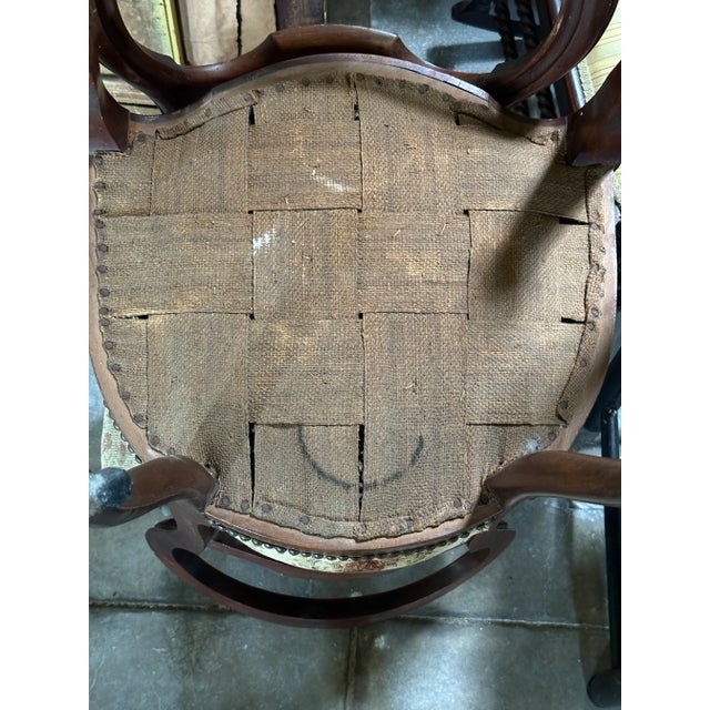 Mid 19th Century Pair of French Louis Philippe Mahogany Side Chairs For Sale - Image 9 of 10