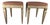 Elegant Pair of Mid-20th Century French Louis XVI Style Painted Stools For Sale