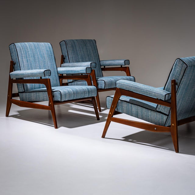 Mid-Century Seating Group, Italy, 1950s, Set of 3 For Sale - Image 13 of 13