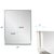 Steele Polished Silver Mirror For Sale - Image 11 of 11