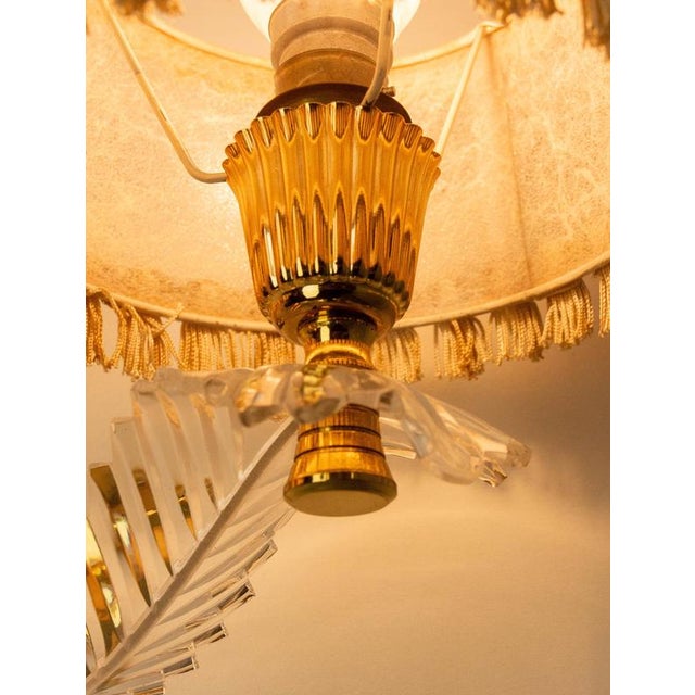 Louis XV Brass and Resin Double Sconces with Lampshades, 1960s, Set of 2 For Sale - Image 12 of 15