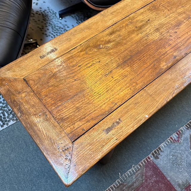 20th Century Asian Altar Table/Bench Seat For Sale - Image 4 of 12