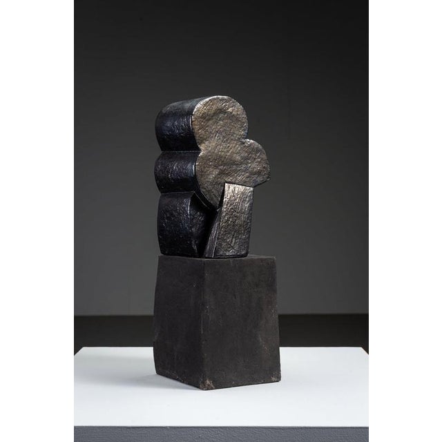 Cor Dam, Abstract Sculpture, Clay, in Very Good conditions. I have official proof of authenticity such as vintage...