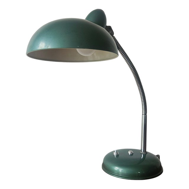 Mid-Century Industrial Table Lamp by Helo Leuchten, Germany, 1950s For Sale
