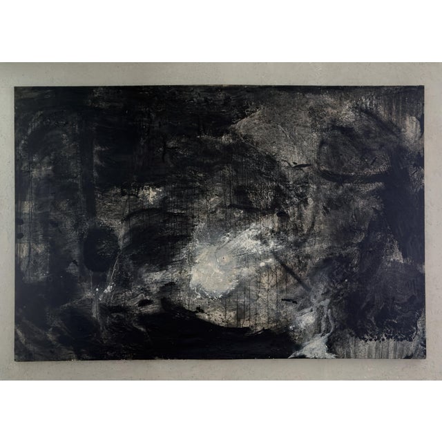 20th Century Abstract Multi-Media Painting "Gothic Tale" by Augustus Goertz. For Sale - Image 13 of 16