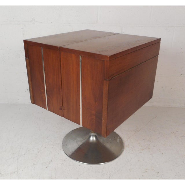 Vintage Mini Swivel Bar by Lane Furniture Chairish