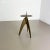 Brutalist German Sculptural Tripod Candleholder in Brass, 1970s For Sale - Image 4 of 16