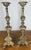 Vintage French Style Brass Ornate Candleholders, Set of 2 For Sale - Image 9 of 12