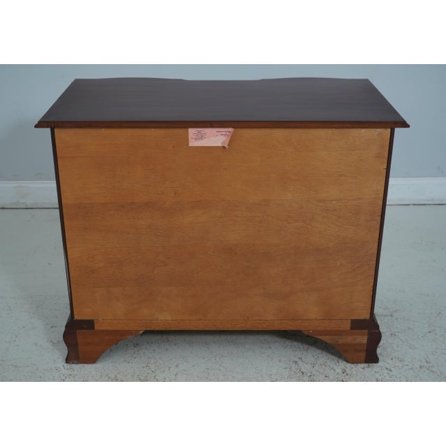 Henkel Harris Spnea Blockfront Mahogany Chest For Sale - Image 9 of 12