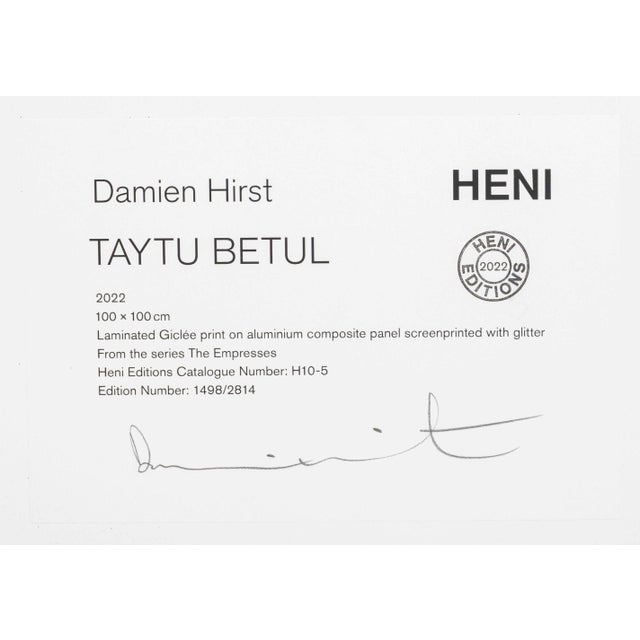 Damien Hirst "Taytu Betul" Giclee Print, 2022 For Sale - Image 10 of 10