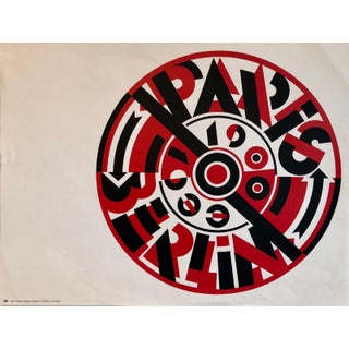 Roman Cieslewicz, Vintage Poster Bold Paris Berlin 1900-1930 Pompidou Center Polish Graphic Artist, 1978 For Sale