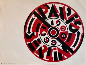 Roman Cieslewicz, Vintage Poster Bold Paris Berlin 1900-1930 Pompidou Center Polish Graphic Artist, 1978