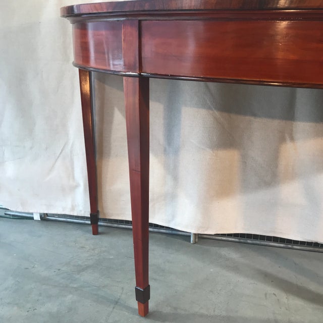 1920s Americana Satin Wood Handpainted Tables - a Pair For Sale - Image 10 of 13