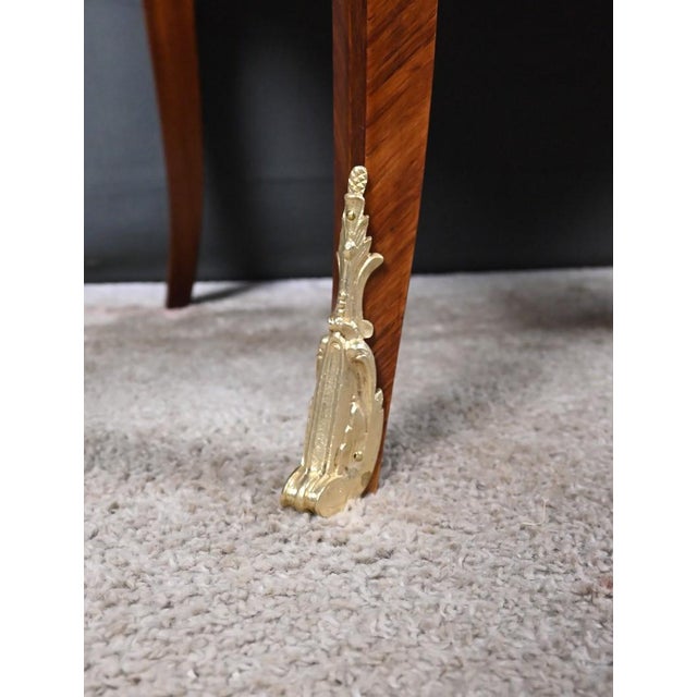 Small Louis XV Style Marquetry Commode, 1900s For Sale - Image 12 of 18