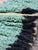 Handwoven Berber Wool Rug With Turquoise - 9.7 X 6.8 Ft For Sale - Image 4 of 6